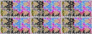 Kusursuz altın desen. Gri ve nötr renklerde altın desenler ve altın elementler. Raster doğulu süsü.