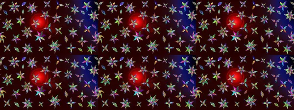 Yumuşak, yaz çiçekli arka plan. Siyah ve kahverengi renkte çiçekler. Raster çiçek desenli ve çiçekli..