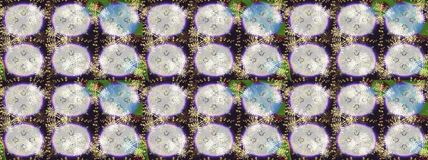 Raster illüstrasyonu. Küçük çiçekteki sevimli çiçek deseni. Tarafsız ve gri renkte çiçekler.