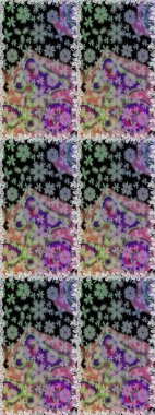 Sabıka fotoğraflarında, bebek kıyafetlerinde, duvar kâğıtlarında, paket kutularında falan kullanılabilir. Zarif, parlak ve pürüzsüz gri ve nötr çiçek desenli tasarım.