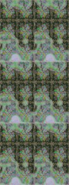 Bahar çiçekli, dikişsiz, sevimli çiçek deseni. Güzel kumaş deseni. Raster illüstrasyonu.