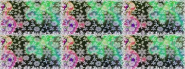 Çiçekler suluboya seamless modeli. Raster şık kumaş deseni.