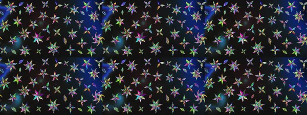 Gri ve mavi renkte çiçekler. Gömlek baskısı için çiçek boyası. Çiçek eskiz kalıbı geçmişi.