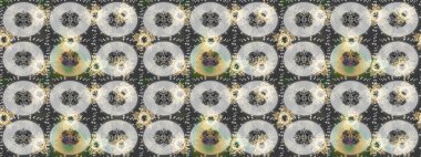 Xmas Frost kar taneleri izole edilmiş siluet sembolü. Meteoroloji buz koleksiyonu. Raster. Kış Noel 'inde kar bembeyaz kristal element. Kar Tanesi raster simgesi arkaplan gri, nötr, bej rengi.