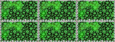 Parlak renkli çiçekleri ve yeşil renkli yaprakları olan kusursuz çiçek desenleri. Moda baskıları için zarif bir şablon. Modern çiçek arkaplanı. Halk stili.