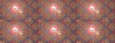 Kahverengi, bej ve pembe renkler üzerine çiçek desenli eskiz, el yapımı papatyalar, papatyalar. Tekrarlayan çiçek arkaplanı, zarif kahverengi, bej ve pembe çiçek duvar kağıdı.