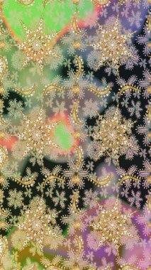 Tarafsız ve bej renkli, altın elementli klasik, pürüzsüz desen. Noel 2019, kar tanesi, yeni yıl.