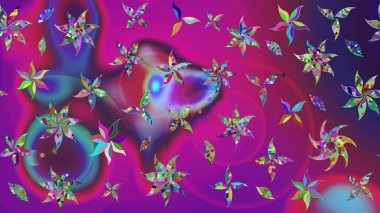 Raster şirin suluboya çiçek desenleri çiziyor. Kartlar, davetiyeler, tarih kartları ve daha fazlası için kullanılabilir. Büyük bir suluboya çiçek seti..