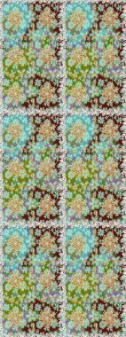 Altın kar taneleri basit, pürüzsüz desen. Soyut duvar kâğıdı, ambalaj dekorasyonu. Tarafsız ve yeşil renklerde Raster altın deseni. Kışın sembolü, Mutlu Noel tatili, Mutlu yıllar 2019.