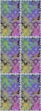 Tarafsız ve gri renklerdeki altın desenli altın elementler. Raster klasik barok çiçeksiz altın desenli. Süslü dekorasyon. Lüks, kraliyet ve Viktorya dönemi konsepti.