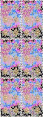 Senin tasarımın için, duvar kağıdı. Altın rengi, kusursuz çizim. Raster geometrik arka plan. Tarafsız ve gri renklerde altın çiçekli altın desenler.