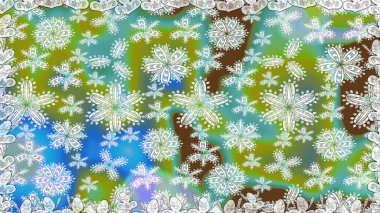 Şirin çiçekler. Satır seamless modeli. Rasterleştirme Trendy kumaş deseni.