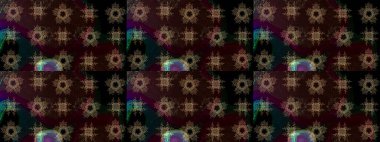 Güzel dekorasyon. Raster illüstrasyon kar taneleri. Kışın sembolü. Kahverengi ve siyah renkli suluboya kar taneleri.