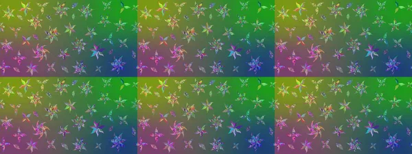 Parlak renkli çiçekleri ve yeşil ve mavi renkli yaprakları olan harika bir çiçek deseni. Moda baskıları için zarif bir şablon. Halk tarzı. Modern çiçek arkaplanı.