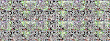 Güzel çiçek deseni. Tarafsız renklerde çiçekler. Renkli Bahar Temalı Kusursuz Arkaplan. Düz Çiçek Elementleri Tasarımı.