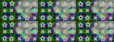 Kar taneleri arka planda. Kar tanesi süsleme deseni. Kar taneleri deseni. Arkaplanda soyut kar taneleri olan düz tasarım. Raster illüstrasyonu.