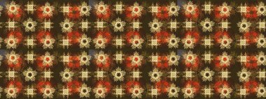 Kar Tanesi Simgesi. Kar Tanesi Raster illüstrasyonu. Kahverengi, turuncu ve mor renklerde izole edilmiş. Kış kar taneleri.