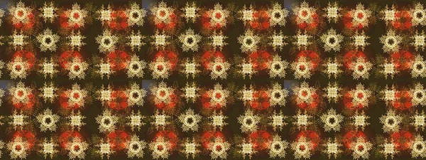 Kar Tanesi Simgesi. Kar Tanesi Raster illüstrasyonu. Kahverengi, turuncu ve mor renklerde izole edilmiş. Kış kar taneleri.