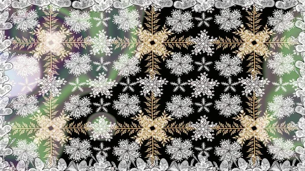 Gri renkli şirin çiçek deseni. Düz Çiçek Elementleri Tasarımı. Raster Modaya uygun kumaş deseni. Renkli Bahar Teması Kusursuz Arkaplan.