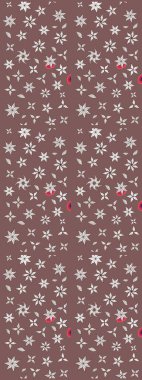 Taslak dekoratif arka plan, çiçek mandala. Raster illüstrasyonu. Çiçek. Kahverengi ve nötr renklerde.