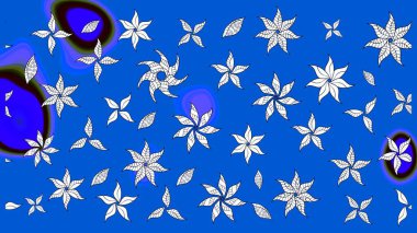 Kartlar, davetiyeler, tarih kartları ve daha fazlası için kullanılabilir. Büyük bir çiçek boyası seti. Raster şirin suluboya çiçek deseni çizimi.