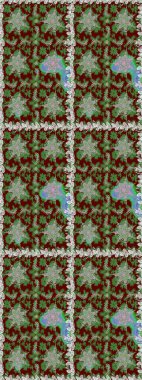 Şık bir grafik desen. Kahverengi ve bej renklerde altın elementler. Duvar kâğıdı barok, İspanyol kumaşı. Çiçek deseni. Kusursuz raster arkaplanı.