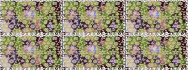 Tarafsız renklerde çiçekler. Düz Çiçek Elementleri Tasarımı. Renkli Bahar Temalı Kusursuz Arkaplan. Çiçekle kusursuz desen.