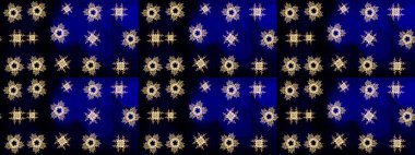 Yumuşak, bahar çiçekleri siyah renklerde. Çiçekli karalama şeklinde Raster çiçek deseni. Raster illüstrasyonu.