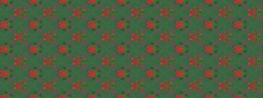 Düz renkli arka plan üzerinde izole kar taneleri tasarımı. Kar tanesi süs desen. Kar taneleri arka plan. Snowflakes desen. Raster illüstrasyon.