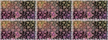 Çiçeksel gri, pürüzsüz desen. Raster Yumuşak kumaş deseni. Klasik taslak çizimi. Raster çiçek izi..