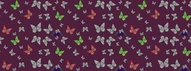 Dekoratif stil. Robot resim. Yetişkin ve büyük çocuklar için boyama kitabı. Soyut renkli arkaplan. Renkli sayfa dekoratif kelebeği. Raster illüstrasyonu.