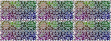 Raster dikişsiz çiçek deseni. Vadinin gri renkli çiçekleri.