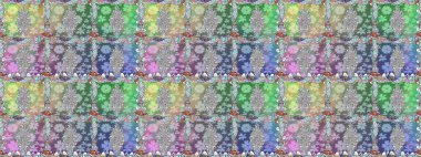 Sevimli çiçek raster deseni. Tarafsız renklerde çiçekler. Düz Çiçek Elementleri Tasarımı. Kusursuz Renksiz Bahar Teması Kusursuz Arkaplan.