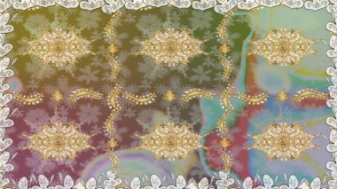 Küçük bir alan derinliği. Altın kaplamalı tarafsız zemin. Kusursuz ahşap oyma. Lüks mobilyalar. Tarafsız renklerde altın elementlerle desen. Oyma. Patina. Klasik mobilya stili.