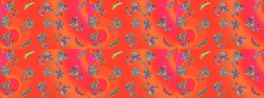 Ethnic Mandala towel. Border Indian floral Paisley patten. Raster Henna style. Seamless ornament print. Can be used for greeting business card background, coloring book, backdrop, textile.