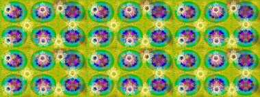 Raster illüstrasyonu. Bokeh sarısı, yeşil, blues ve kar taneleriyle dekoratif Noel arkaplanı.