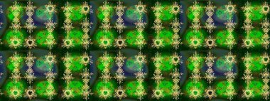 Raster resim. Kar tanesi renkli desen. Snowflakes desen. Raster kar taneleri arka plan. Renk arka plan üzerinde izole soyut kar taneleri ile düz tasarım.