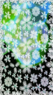 Raster illüstrasyonu. Küçük çiçekteki sevimli çiçek deseni. Güzel karalama çiçekleri olan kusursuz çiçek desenleri. Güzel kumaş deseni.