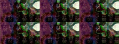 Süslü kumaş deseni. Renkli Bahar Teması eskiz kalıbı. Düz Çiçek Elementleri Tasarımı. Raster illüstrasyonunda çiçek deseni çizimi.