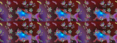 Retro tarzı, kış elementleri. Kar taneleri tasarımı. Son moda kar taneleri ve elementler onun kartlarını gösteriyor. Modern soyut tasarım posteri, kapak, kahverengi, mor ve kırmızı renkli kart tasarımı.