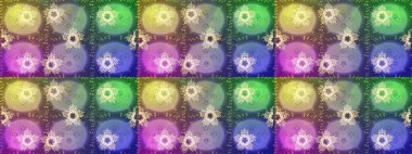 Raster illüstrasyonu. Kar taneli desen. Raster Noel soyut renkli arkaplan ve düşen kar tanesi..