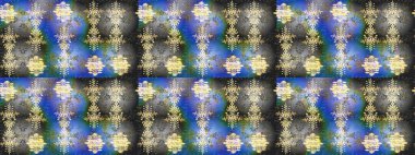 Raster illüstrasyonu. Gri, mavi ve nötr renklerde kar tanelerinden oluşan kış deseni. Düz yatıyordu. Kış konsepti.