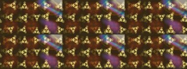 Kar taneli, kahverengi, gri ve mor renkler. Raster Noel soyut renkli arka plan ve tatlı kar tanesi. Raster illüstrasyonu.