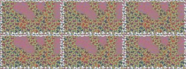 Kelebek desenli güzel çizim tasarımı. Tarafsız ve pembe renkli resimler.