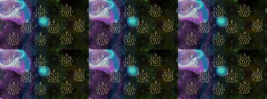 Suluboya çizim kalıbı. Çiçek izi. Suluboya tarzında gri renkte çiçekler.