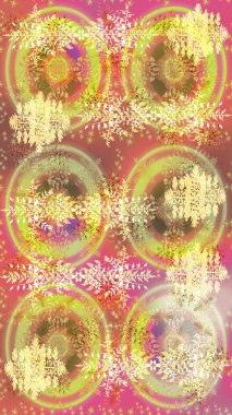 Raster illüstrasyonu. Bahar çiçekleriyle güzel bir çiçek deseni çizmişsin. Güzel kumaş deseni.