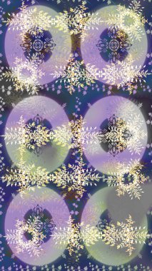 Renkli arka planda kar taneleri. Raster kar tanesi ikonu. Kar tanesi ikonu, izole edilmiş. Raster illüstrasyonu. Düz tasarım.