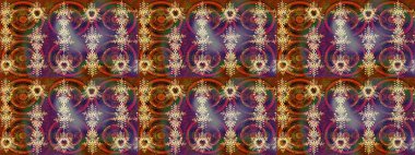 Noel süsleri ve Noel süsleri. Raster Noel soyut renkli arkaplan ve düşen kar tanesi.