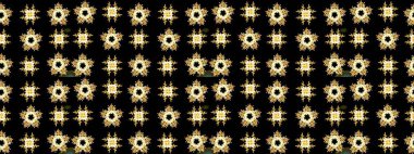 Son moda kar taneleri ve elementler onun kartlarını gösteriyor. Modern soyut tasarım posteri, kapak, siyah, sarı ve kahverengi renkli kart tasarımı. Retro tarzı, kış elementleri. Kar taneleri tasarımı.