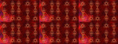 İllüstrasyon kar tanesi. Kırmızı, kahverengi ve siyah renklerde ayrık suluboya kar taneleri. Kışın sembolü. Güzel dekorasyon.